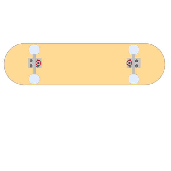 Popsicle Skateboard blank Deck 2